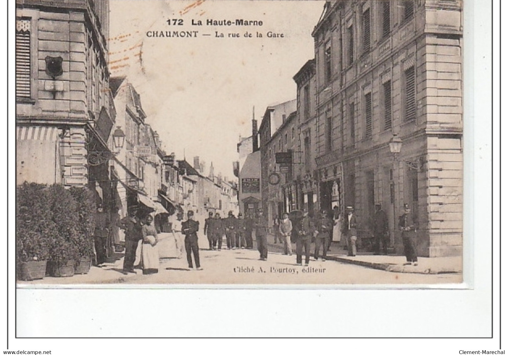 CHAUMONT - La Rue De La Gare - Très Bon état - Chaumont