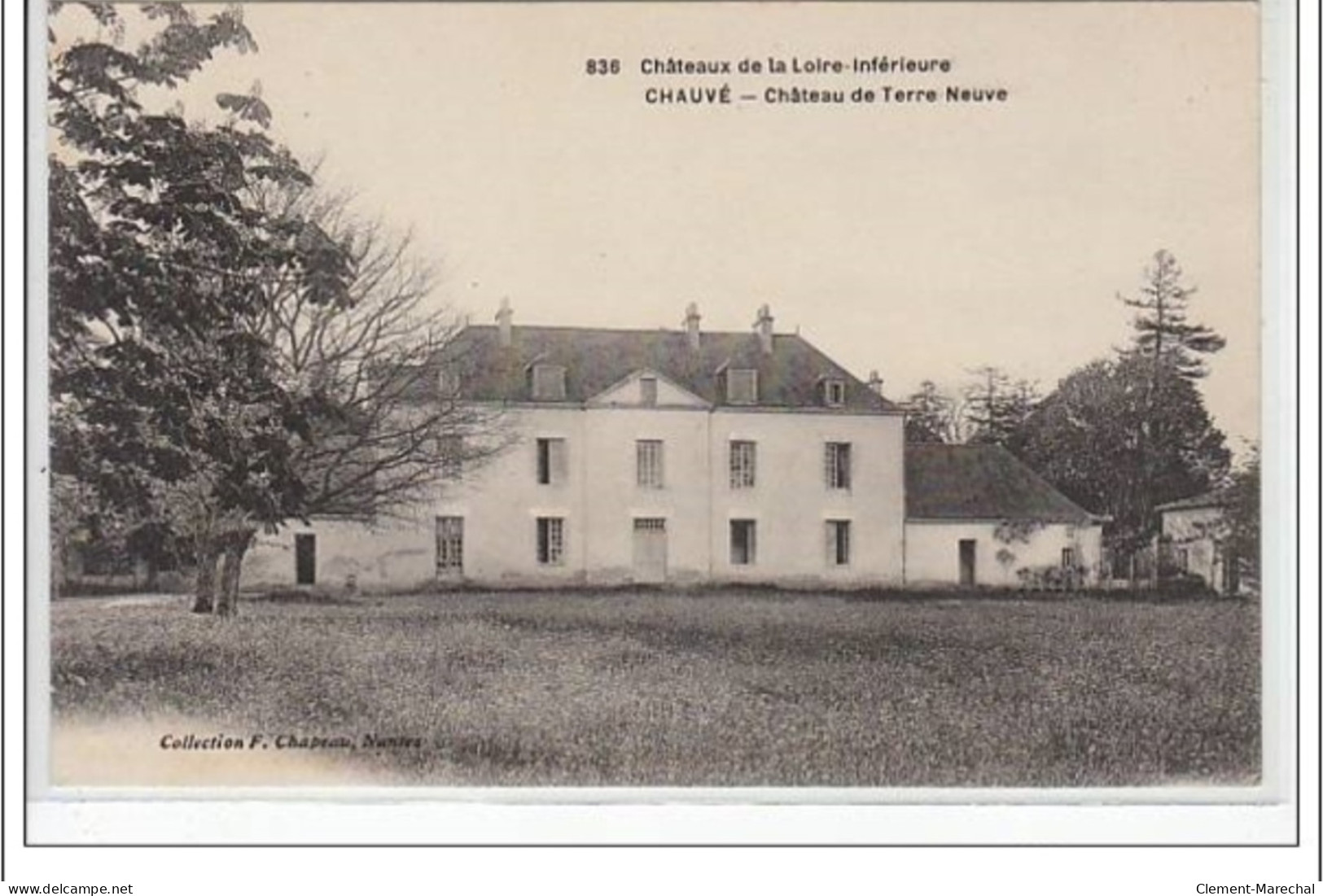 CHAUVE : Château De Terre Neuve - Très Bon état - Otros & Sin Clasificación