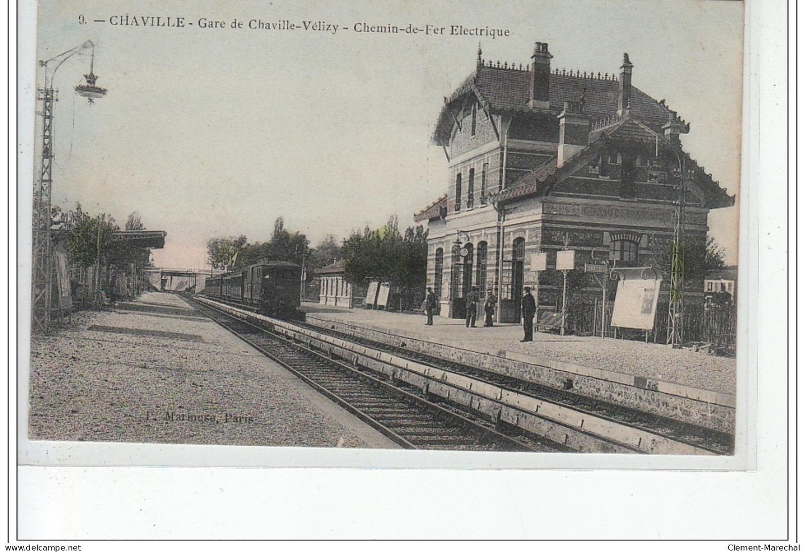 CHAVILLE - Gare De Chaville-Vélizy - Chemin De Fer Electrique - Très Bon état - Chaville