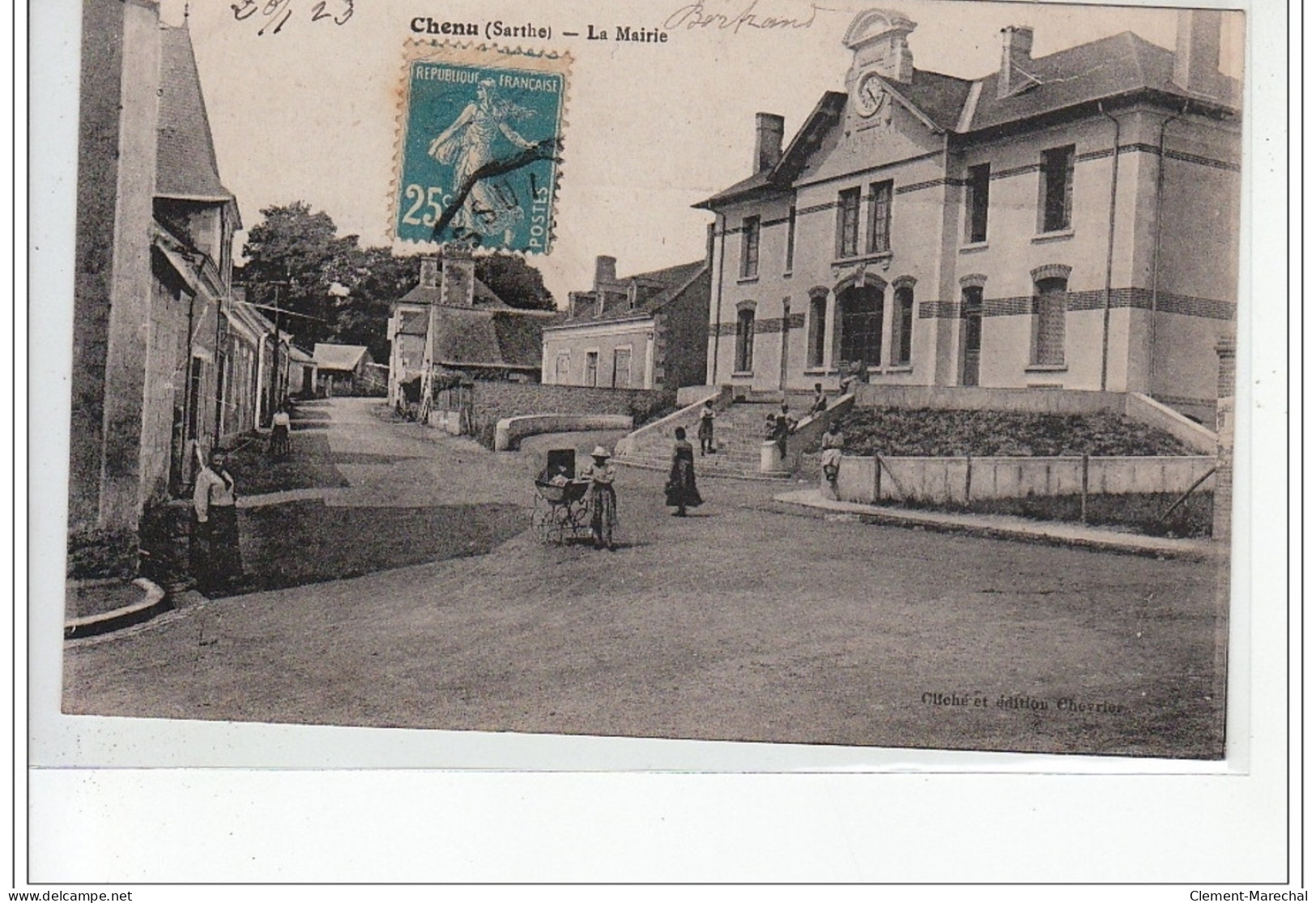 CHENU - La Mairie - Très Bon état - Autres & Non Classés