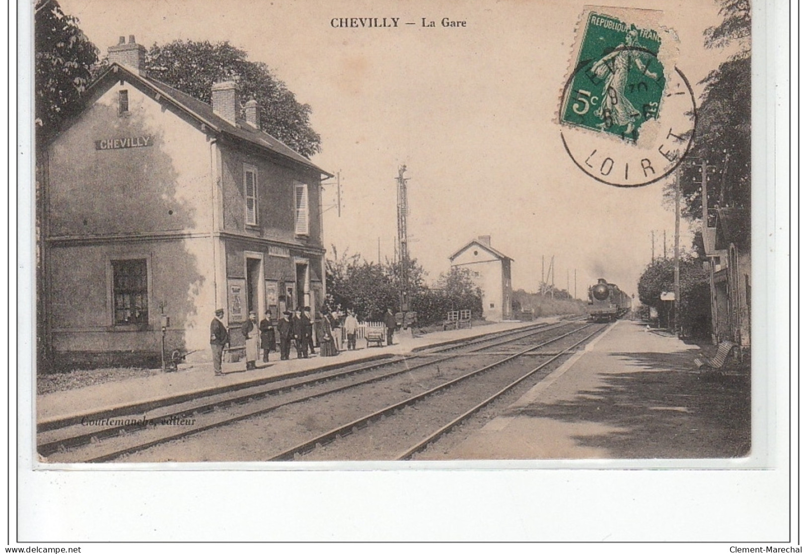 CHEVILLY : La Gare - Bon état (coins Arrondis) - Other & Unclassified