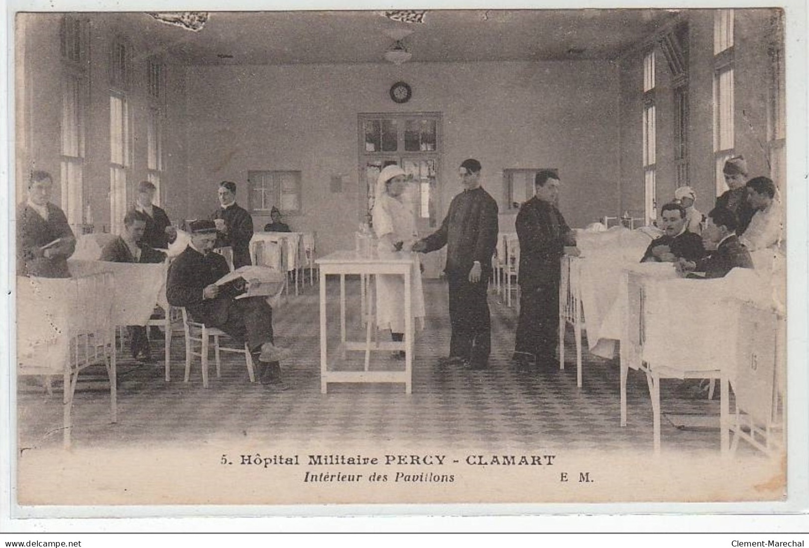 CLAMART : Hôpital Militaire Percy - Intérieur Des Pavillons - Très Bon état - Clamart