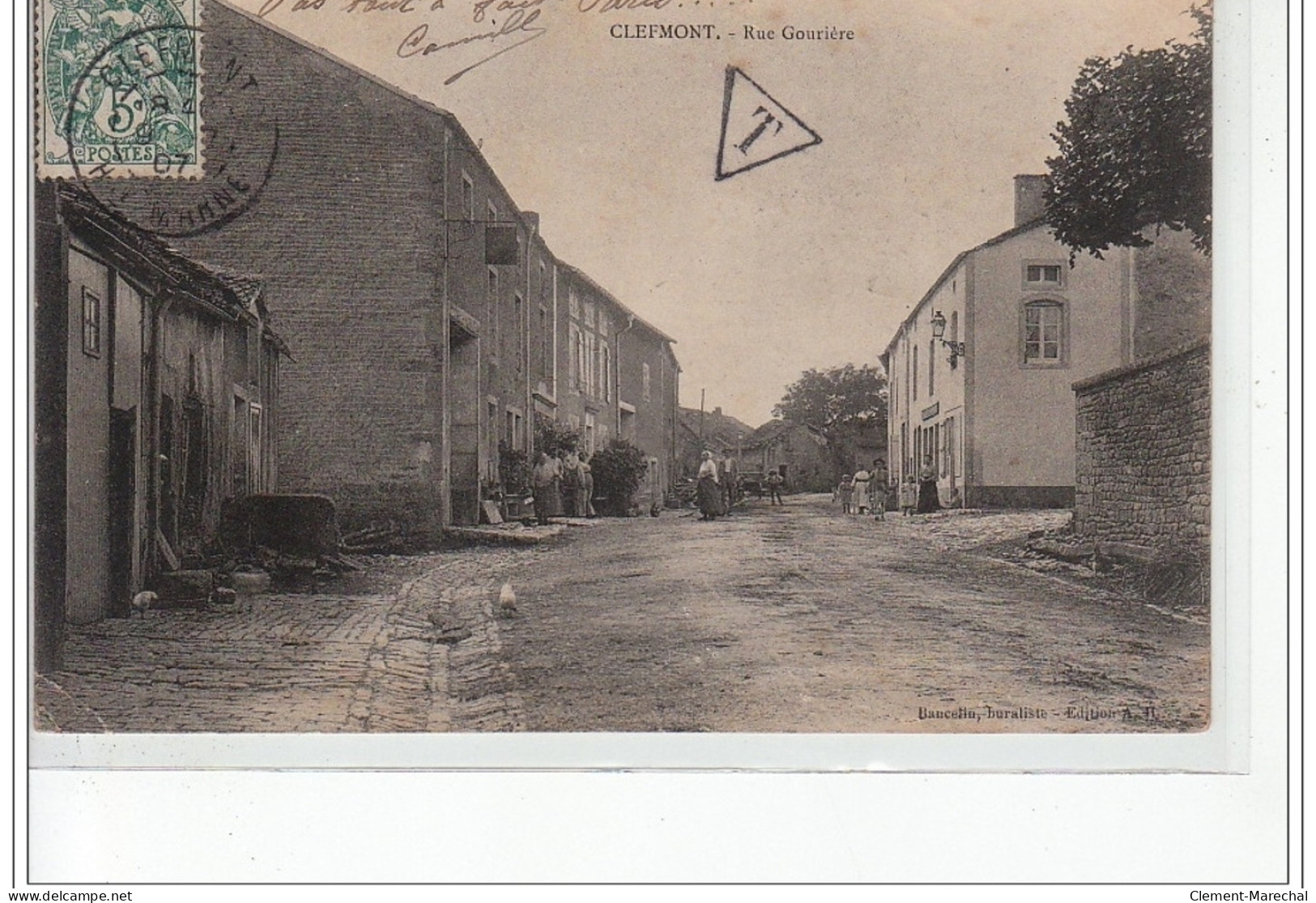 CLEFMONT - Rue Gourière - état - Clefmont