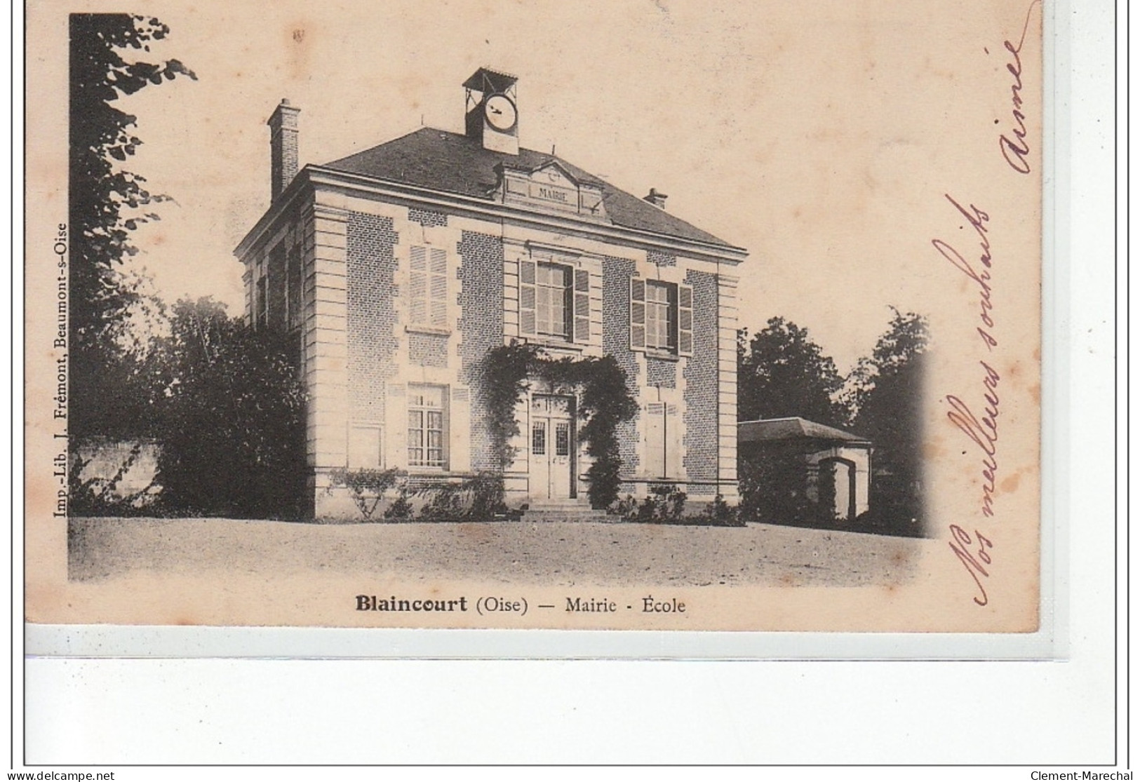 BLAINCOURT - Mairie - Ecole - Très Bon état - Other & Unclassified