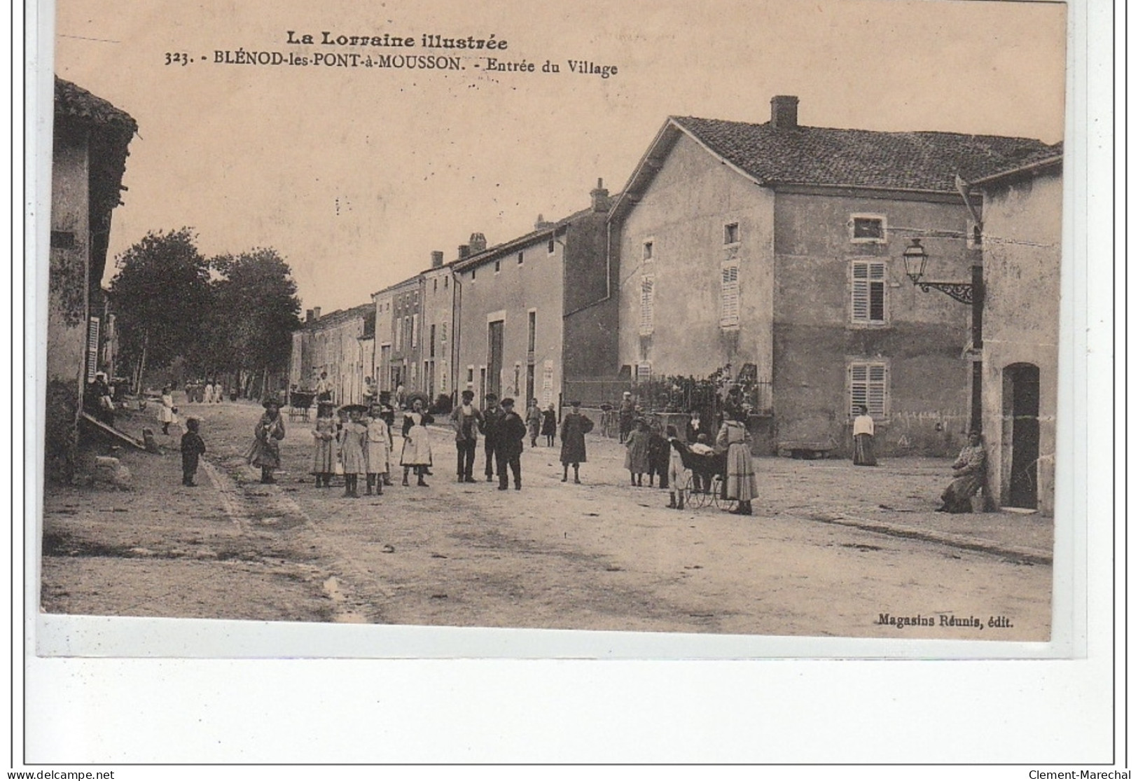 BLENOD LES PONT A MOUSSON - Entrée Du Village - Très Bon état - Otros & Sin Clasificación