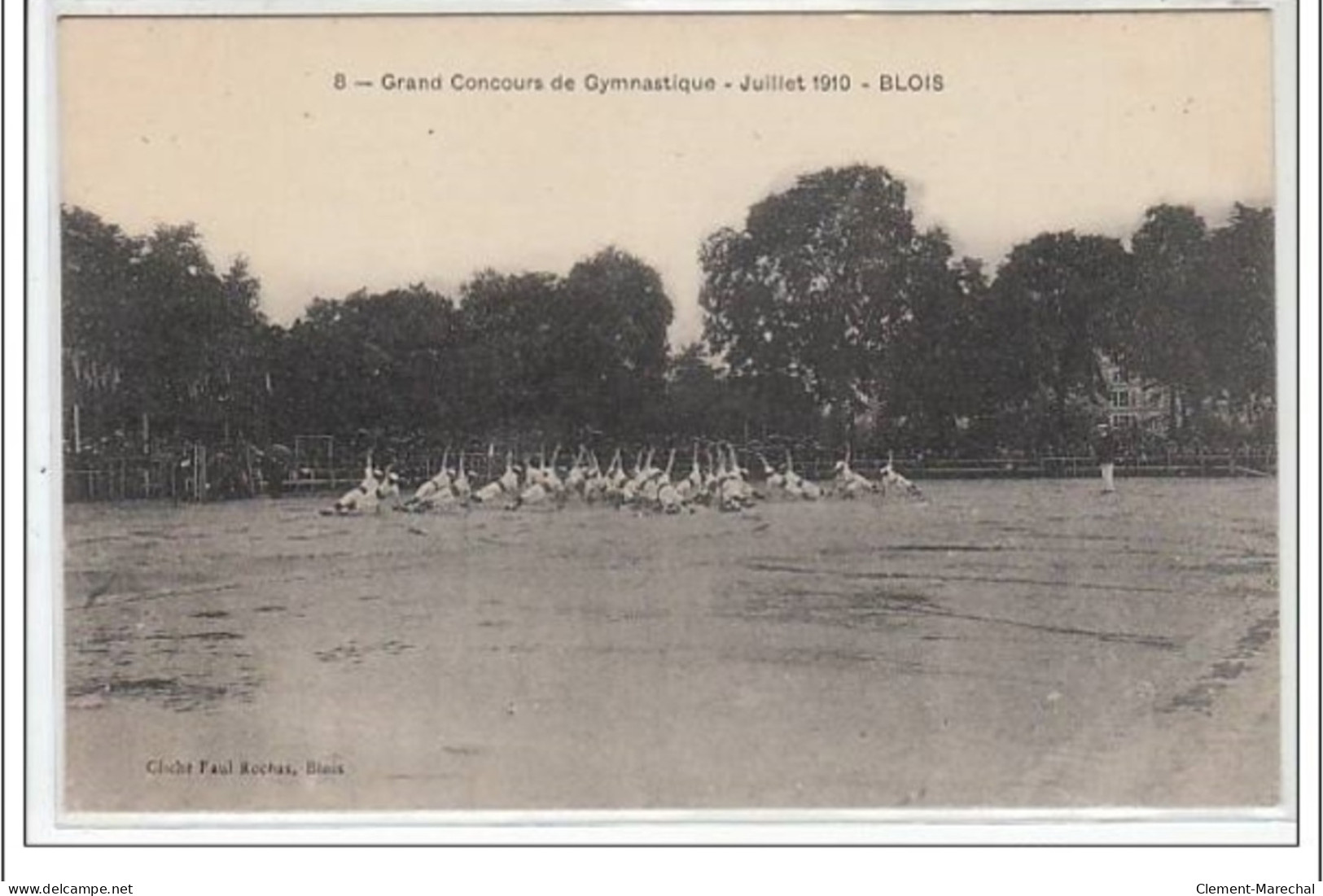 BLOIS : Grand Concours De Gymnastique - Juillet 1910 - Très Bon état - Blois