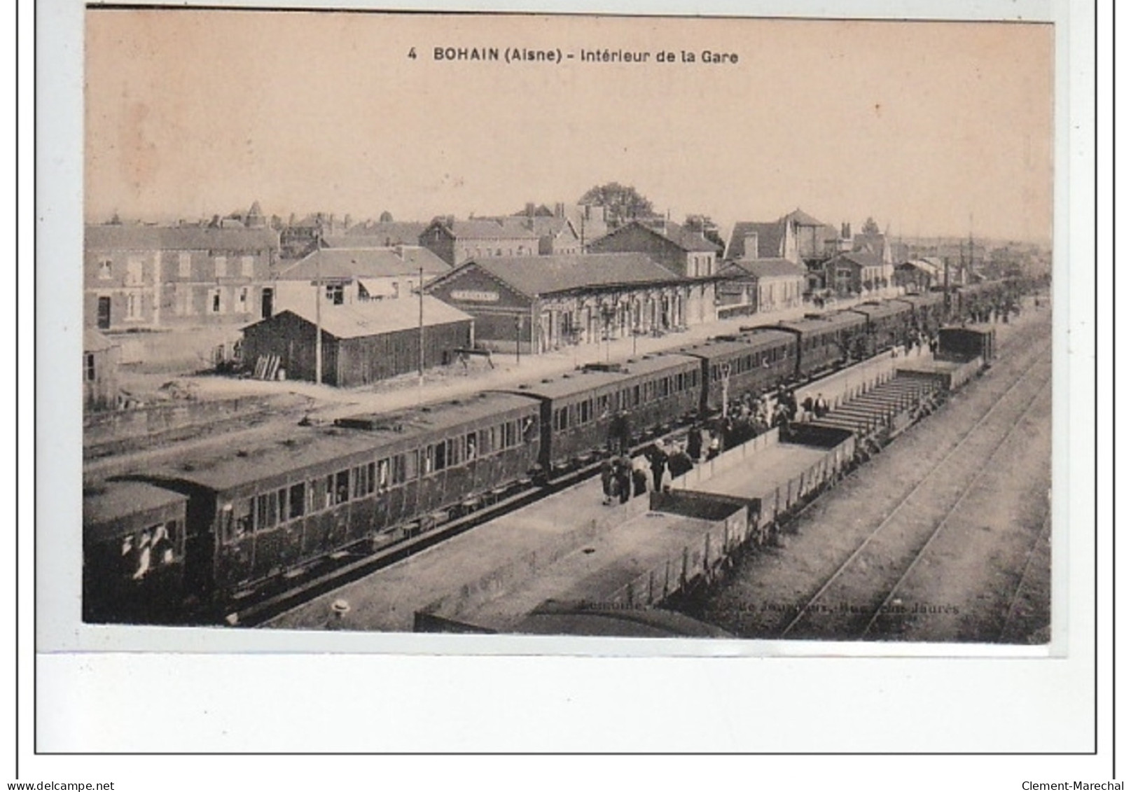 BOHAIN - Intérieur De La Gare - Très Bon état - Otros & Sin Clasificación