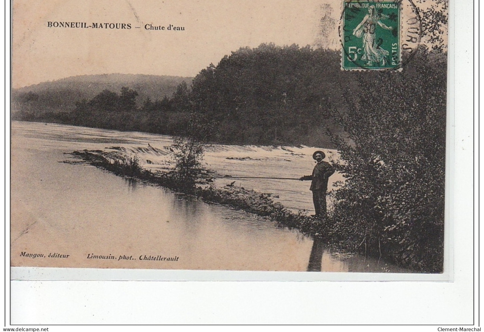 BONNEUIL-MATOURS - Chute D'eau - Très Bon état - Otros & Sin Clasificación