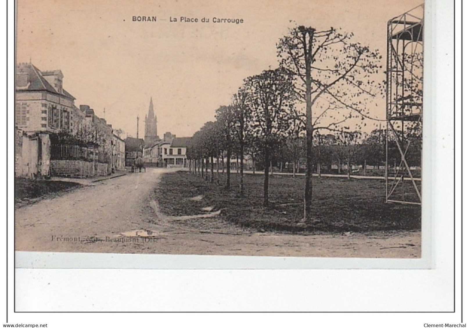 BORAN - La Place Du Carrouge - Très Bon état - Boran-sur-Oise