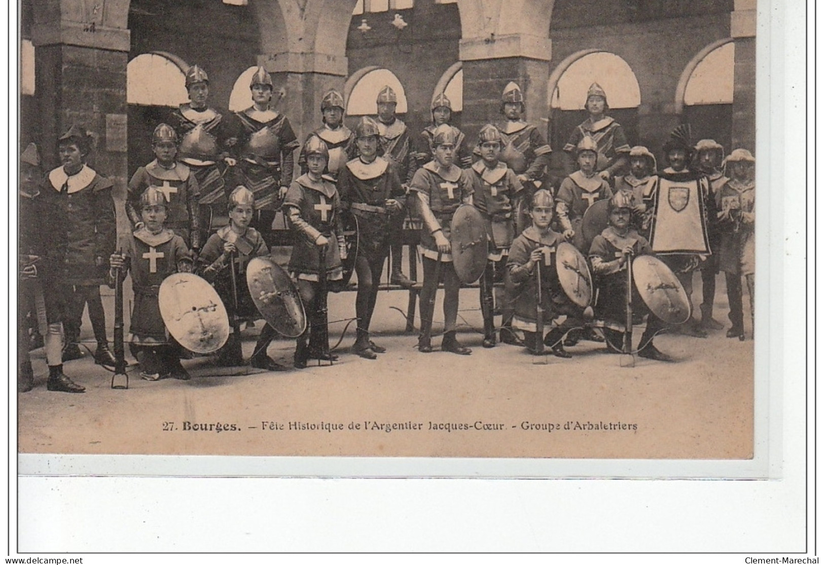 BOURGES - Fête Historique De L'Argentier Jacques Coeur - Groupe D'Arbaletriers - Très Bon état - Bourges