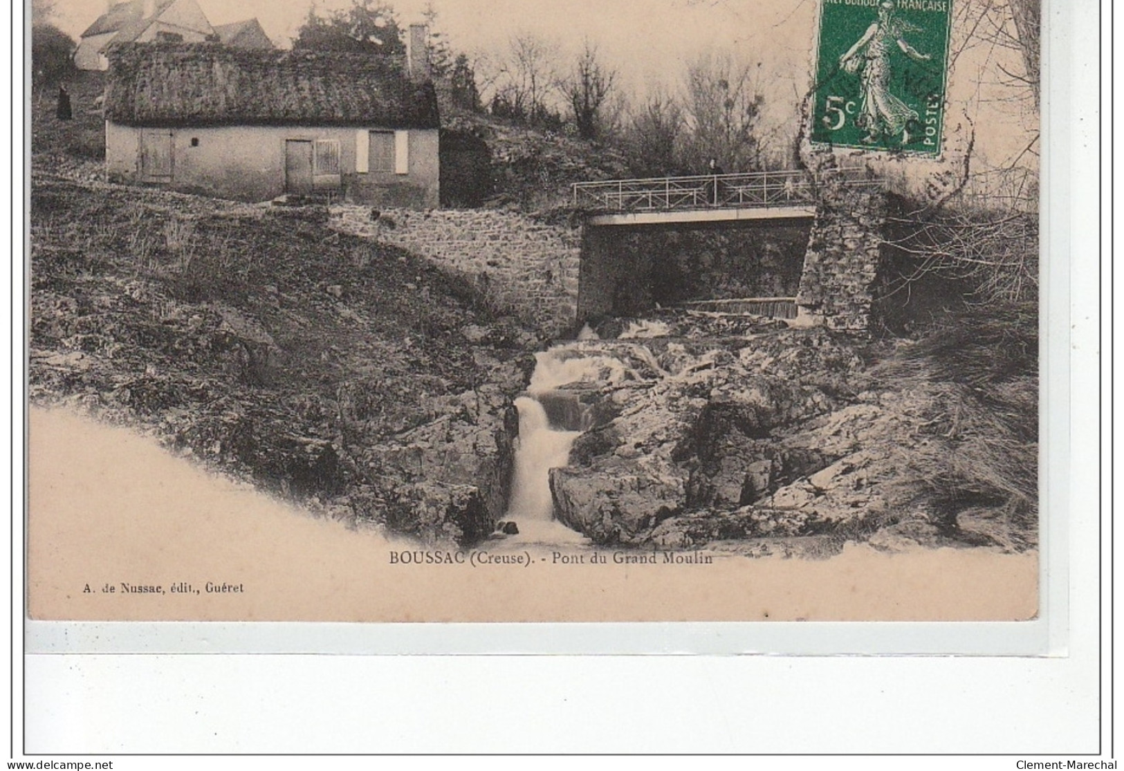 BOUSSAC - Pont Du Grand Moulin - Très Bon état - Boussac