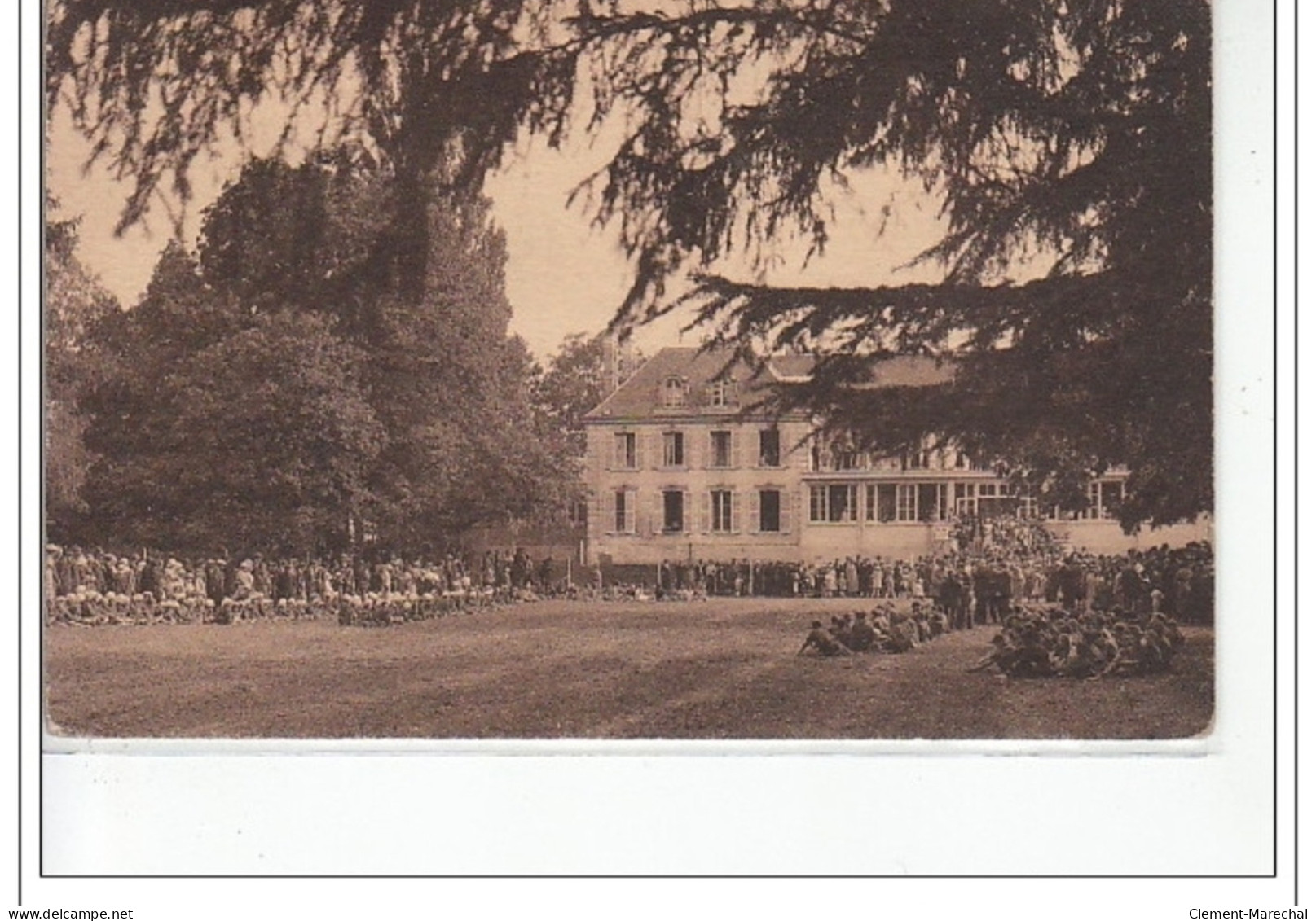 BRETEUIL SUR ITON - Colonie Scolaire - Ville De Paris, Caisse Des écoles Du XVIIè Ardt - Vue Sur Le Parc - Très Bon état - Breteuil