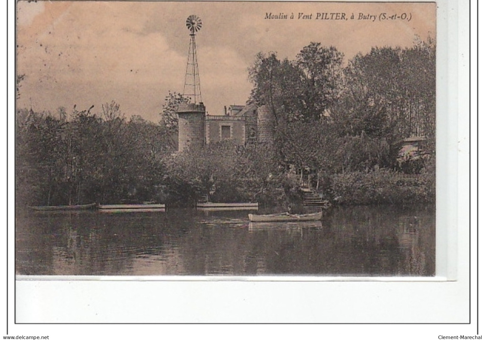 BUTRY - Moulin à Vent Pilter à Butry - EOLIENNE - Très Bon état - Butry