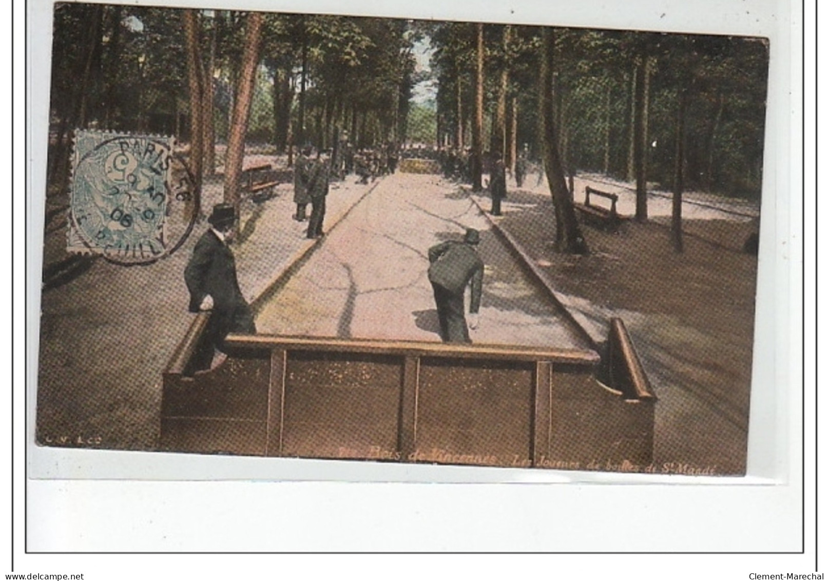 Bois De VINCENNES - Les Joueurs De Boules à SAINT MANDE - Très Bon état - Saint Mande