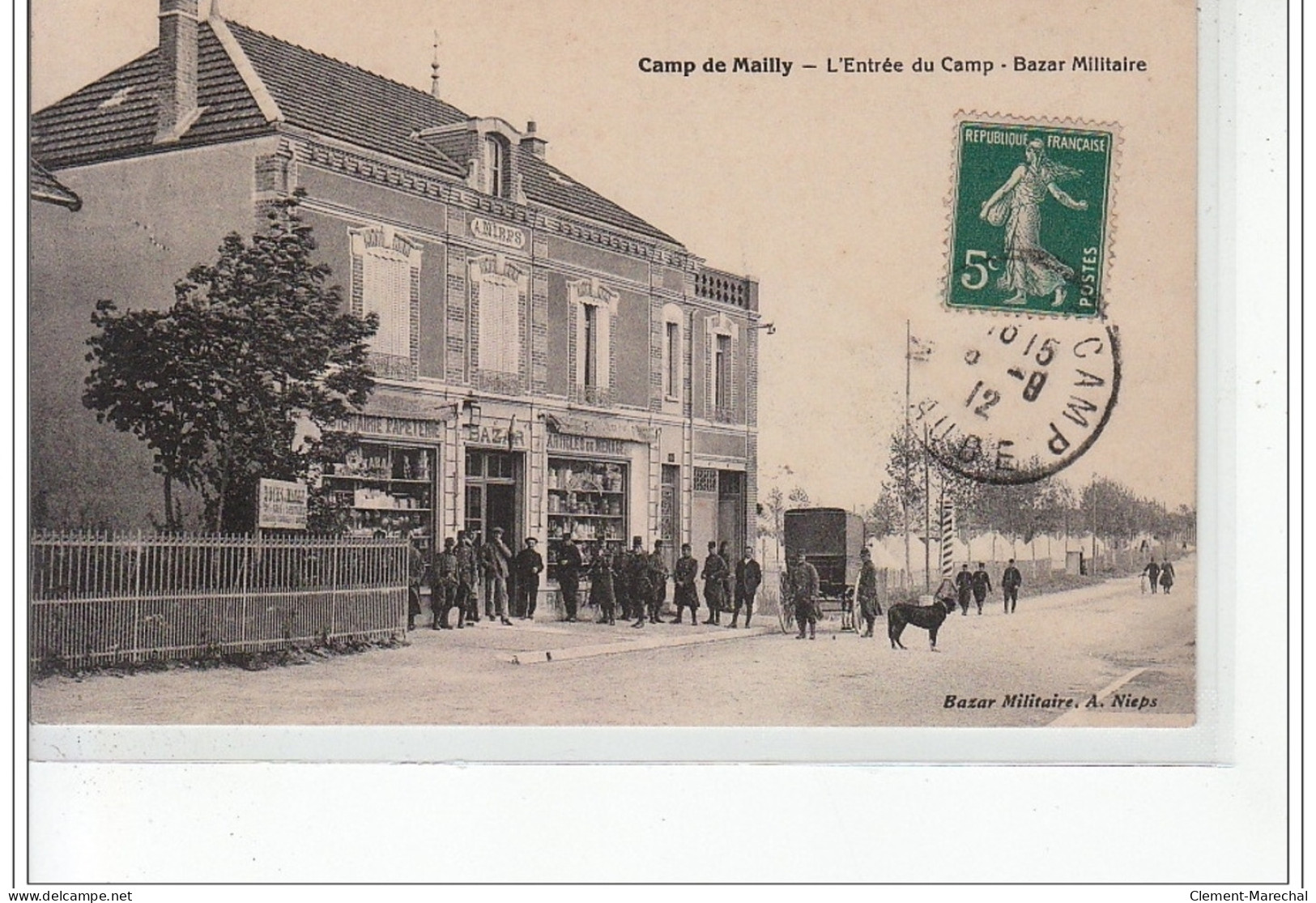 CAMP DE MAILLY - L'entrée Du Camp - Bazar Militaire - Très Bon état - Other & Unclassified