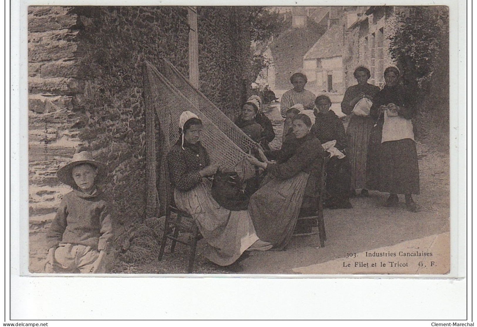 CANCALE - Industrie Cancalaises - Le Filet Et Le Tricot - Très Bon état - Cancale