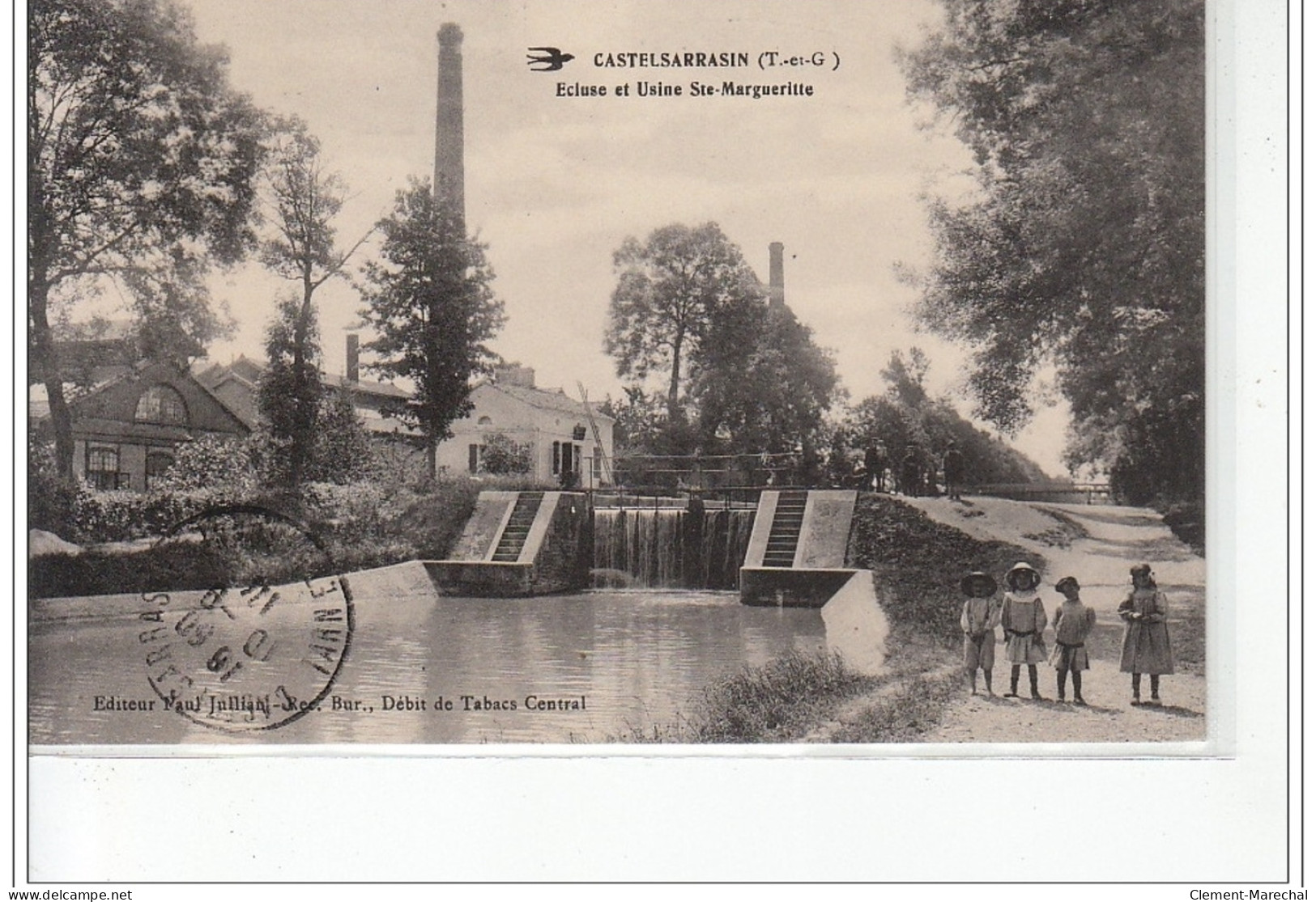 CASTELSARRASIN - Ecluse Et Usine Sainte Marguerite - Très Bon état - Castelsarrasin