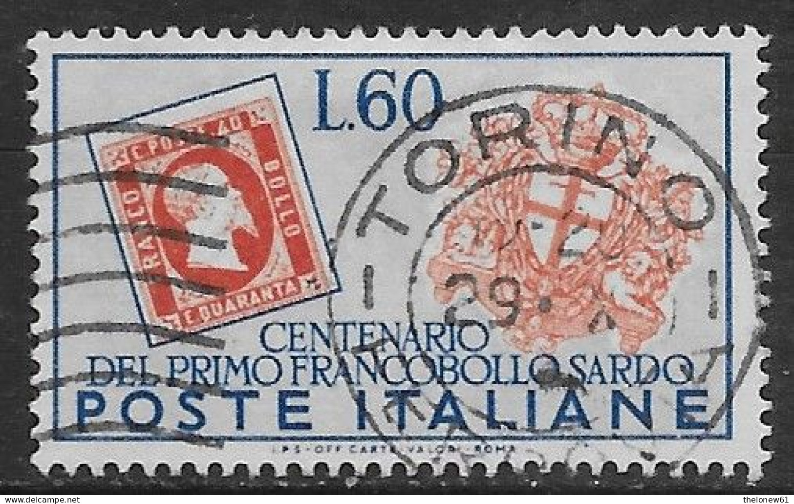 Italia Italy 1951 Francobolli Di Sardegna L60 Sa N.674 US - 1946-60: Oblitérés