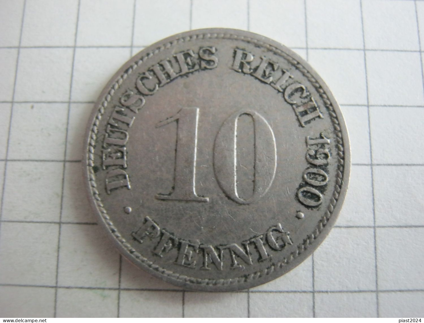 Germany 10 Pfennig 1900 G - 10 Pfennig