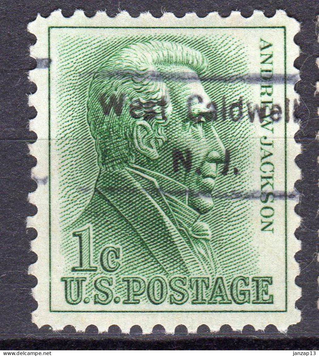 NJ-730; USA Precancel/Vorausentwertung/Preo; WEST CALDWELL (NJ), Type 809 - Precancels