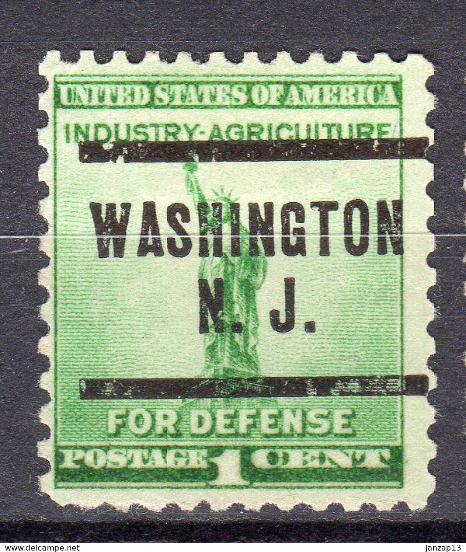 NJ-720; USA Precancel/Vorausentwertung/Preo; WASHINGTON (NJ), Type 205 - Precancels