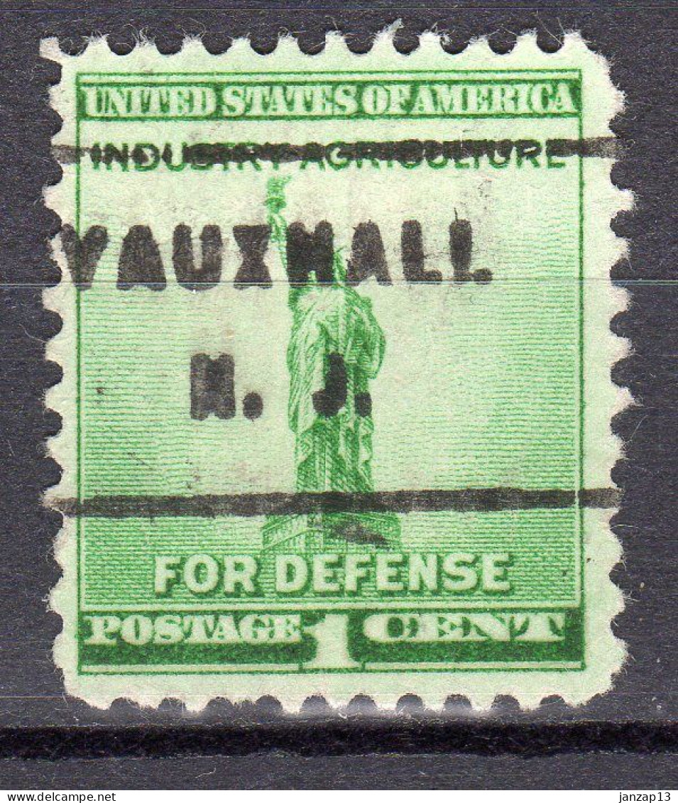 NJ-708; USA Precancel/Vorausentwertung/Preo; VAUXHALL (NJ), Type 717 - Precancels