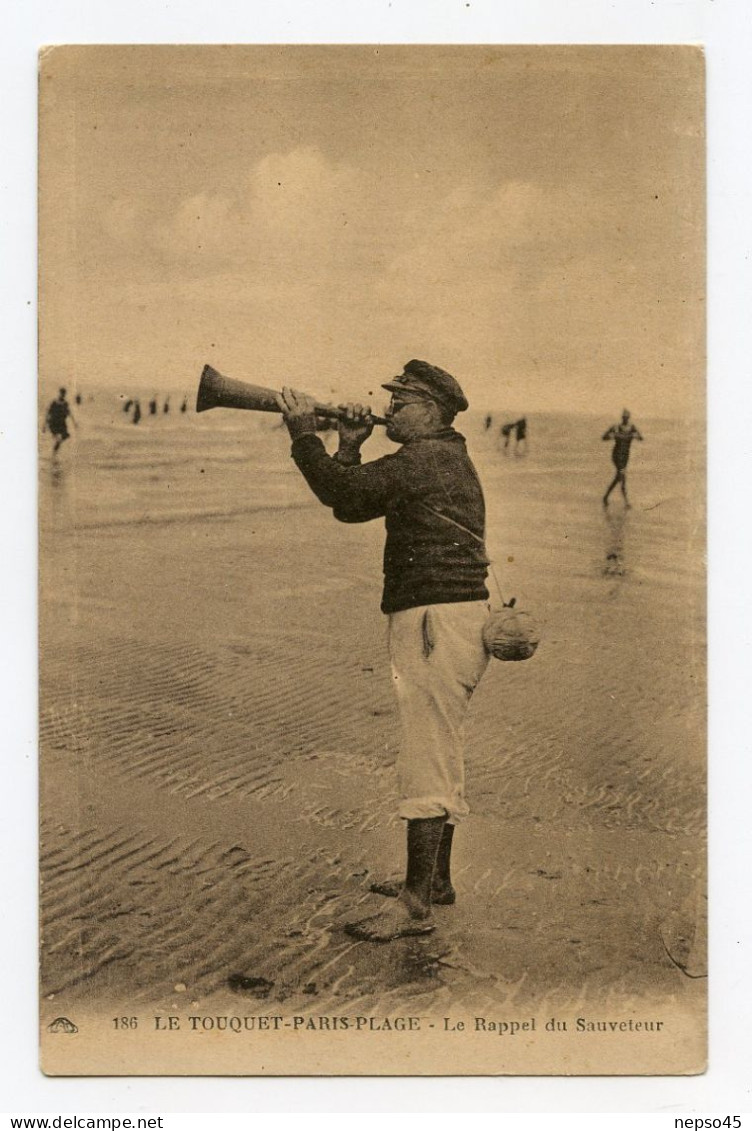 Le Touquet-Paris_plage Le Rappel Du Sauveteur. - Le Touquet