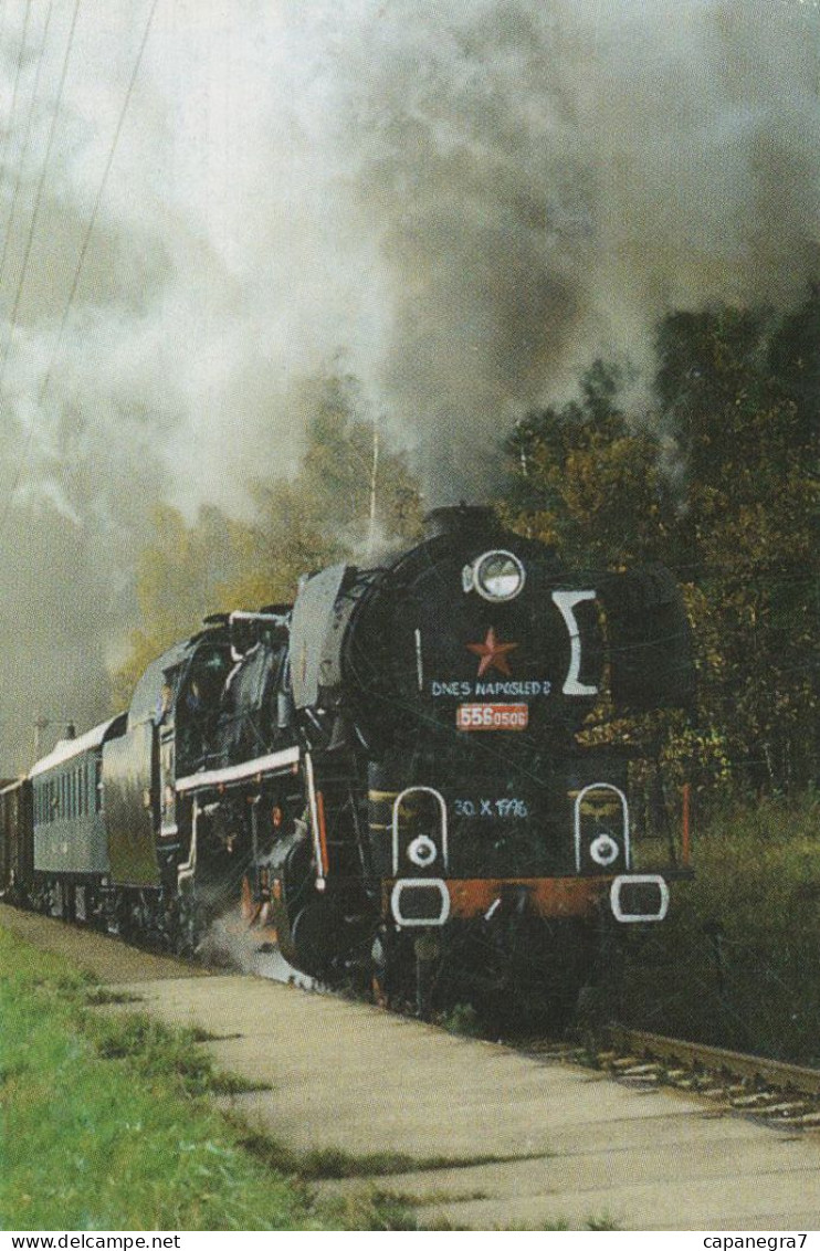 Steam Trains, Locomotive, Czech Rep., 1997, 60 X 90 Mm - Kleinformat : 2001-...