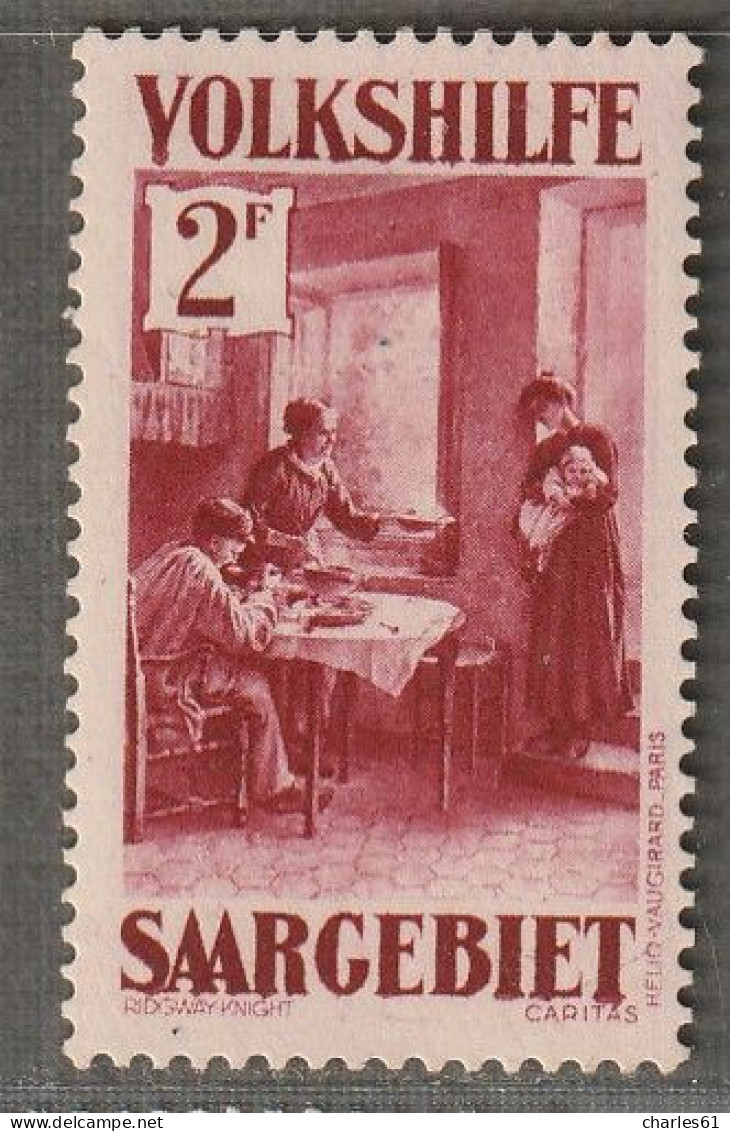 SARRE - N°152 * (1932) Série : Au Profit Des Oeuvres Populaires. - Nuevos