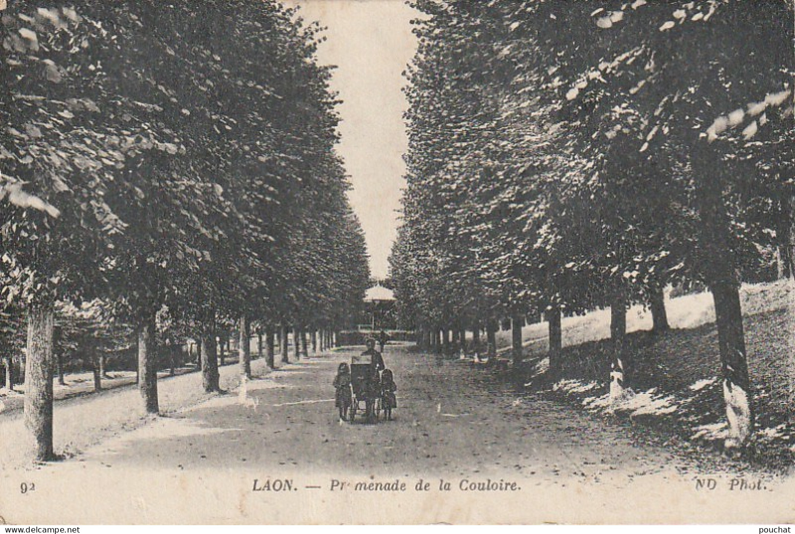 AA+ -(02) LAON - PROMENADE DE LA COULOIRE - ANIMATION - LANDAU , ENFANTS - Laon