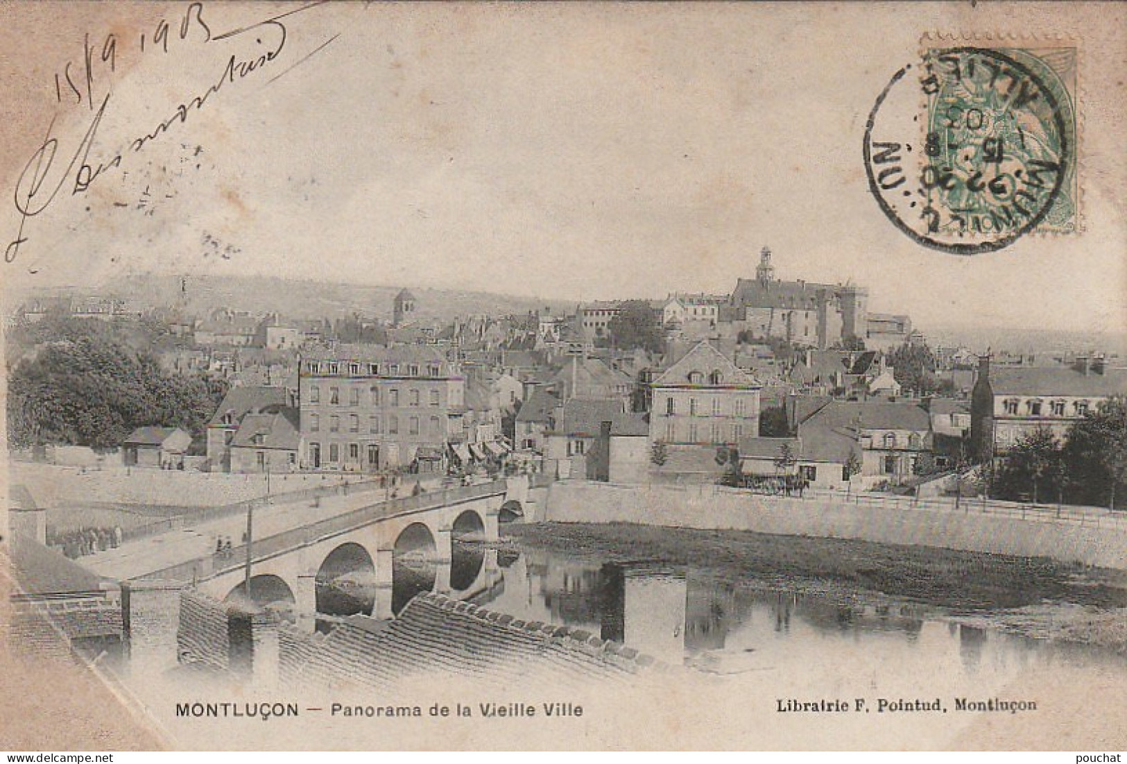 AA+ -(03) MONTLUCON - PANORAMA DE LA VIEILLE VILLE - Montlucon