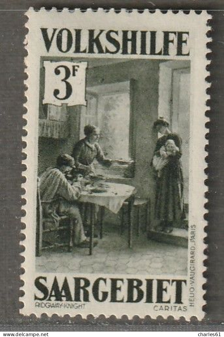 SARRE - N°153 * (1932) Série : Au Profit Des Oeuvres Populaires. - Ongebruikt