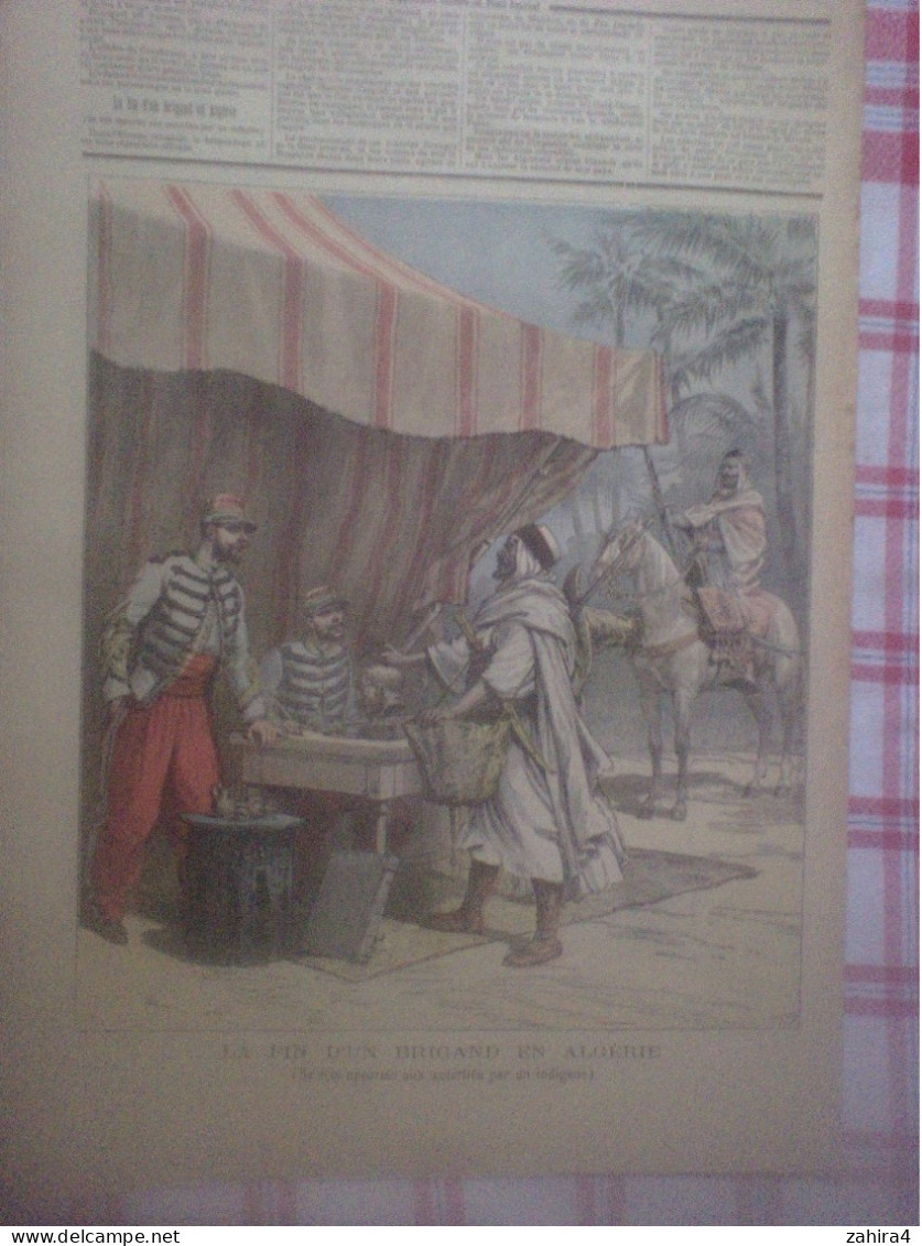 Le Petit Journal N°47 Drame De Courbevoie Fin D'un Brigand Algérie (sa Tête)  Chanson La Cousine Marguritte G Nadaud - Zeitschriften - Vor 1900