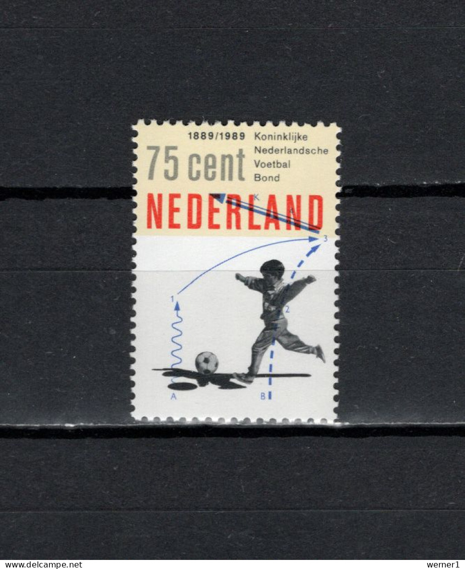 Netherlands 1989 Football Soccer Stamp MNH - Ungebraucht