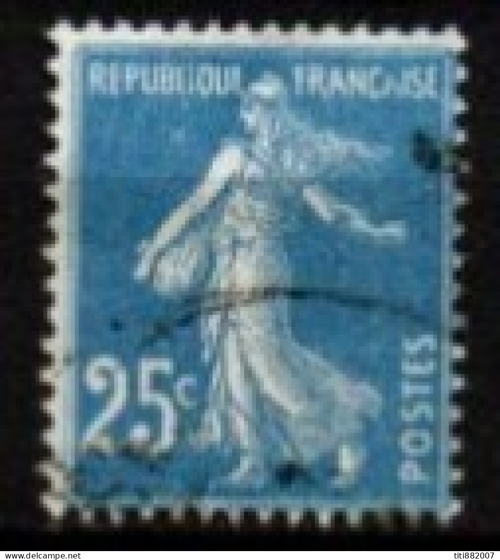 FRANCE    -   1907 .   Y&T N° 140 Oblitéré.    Tache  Sur Ai - Usados