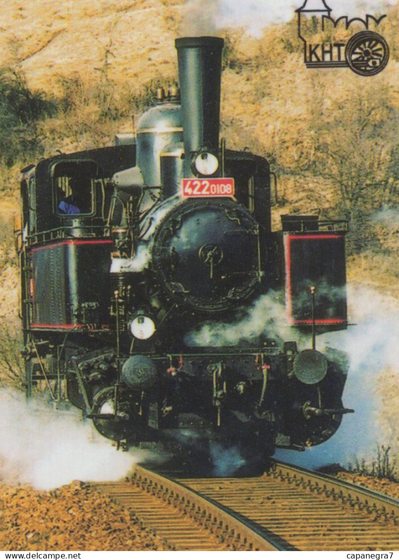 Steam Trains, Locomotive, Zvolen, Slovakia, 2003, 60 X 90 Mm - Small : 2001-...