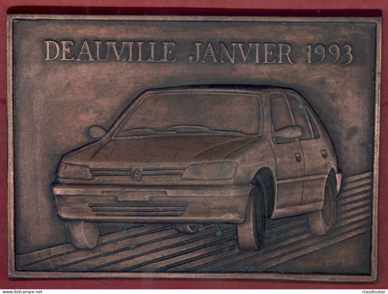 ** MEDAILLE  DEAUVILLE  PEUGEOT  1993 ** - Sonstige & Ohne Zuordnung