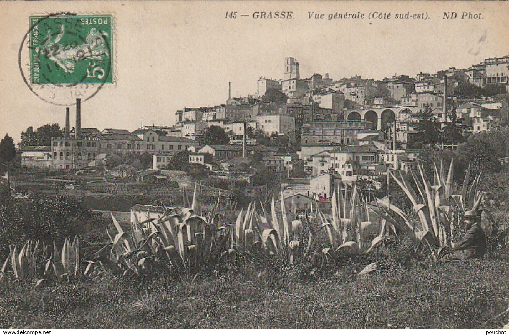 AA+ -(06) GRASSE - VUE GENERALE ( COTE SUD EST ) - Grasse