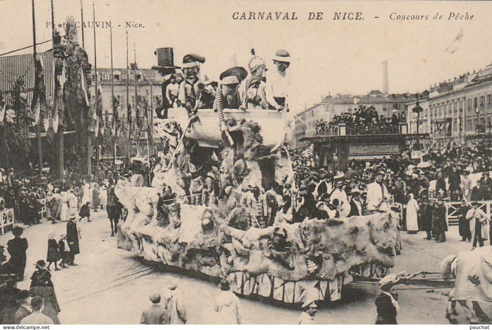 AA+ -(06) CARNAVAL DE NICE  - CONCOURS DE PECHE - PHOTO CAUVIN , NICE - Carnaval