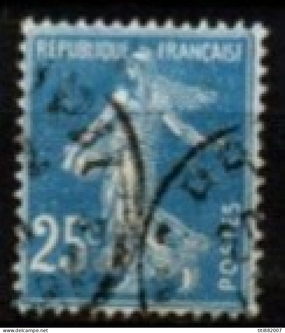 FRANCE    -   1907 .   Y&T N° 140 Oblitéré.    E Coupé à République - Used Stamps