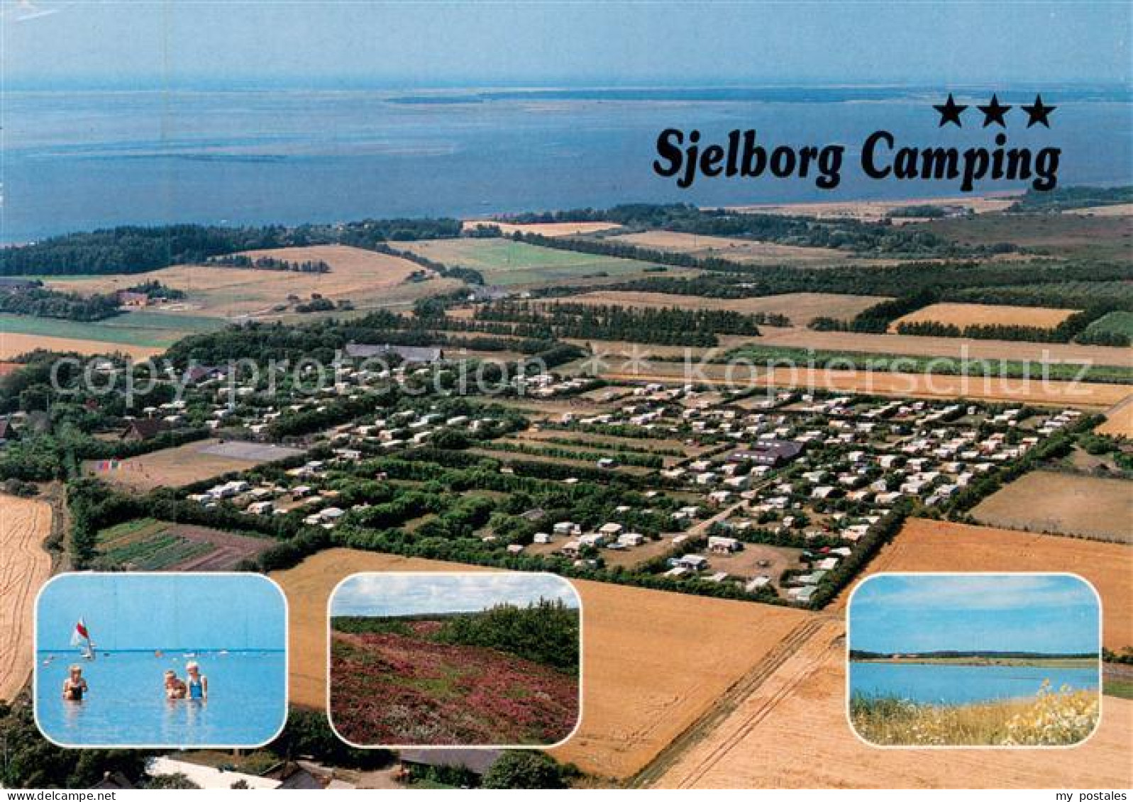 73650750 Esbjerg Sjelborg Camping Fliegeraufnahme Esbjerg - Danemark