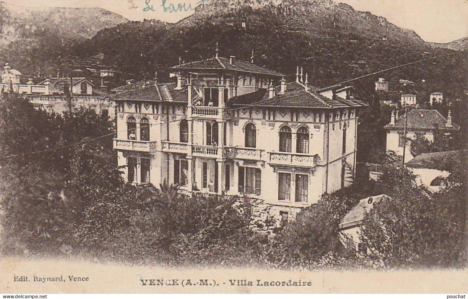 AA+ -(06) VENCE - VILLA LACORDAIRE - EDIT. RAYNARD , VENCE - Vence