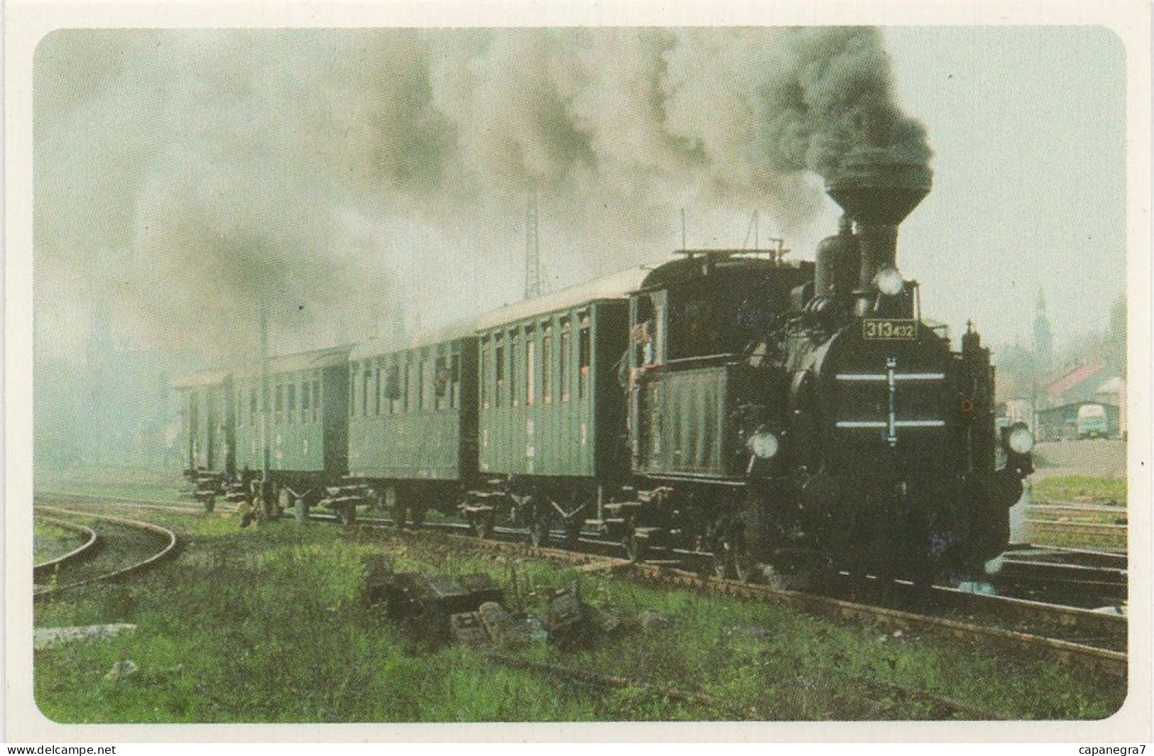 Steam Trains, Locomotive, Czech Rep., 1996, 90 X 60 Mm - Small : 2001-...