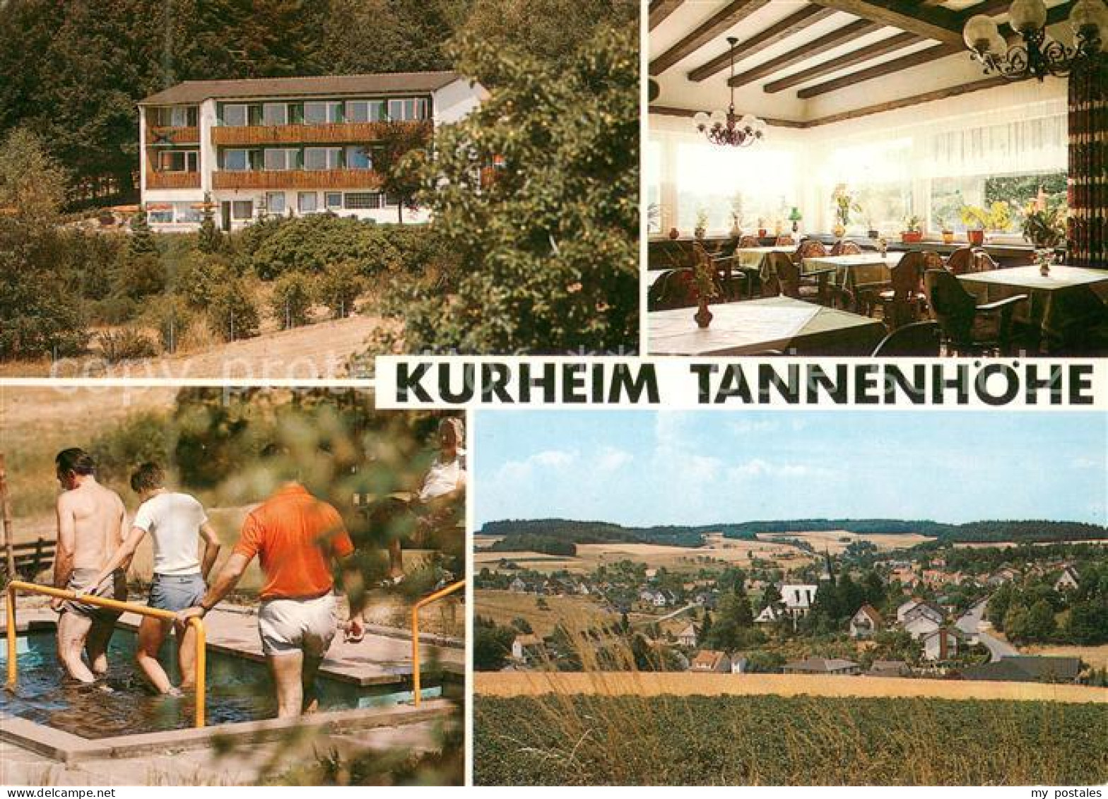 73650720 Hammelbach Kurheim Tannenhoehe Restaurant Wassertreten Landschaftspanor - Otros & Sin Clasificación
