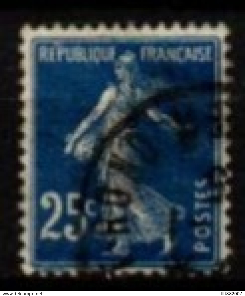 FRANCE    -   1907 .   Y&T N° 140b Oblitéré.  Point Blanc Sur  EP - Oblitérés