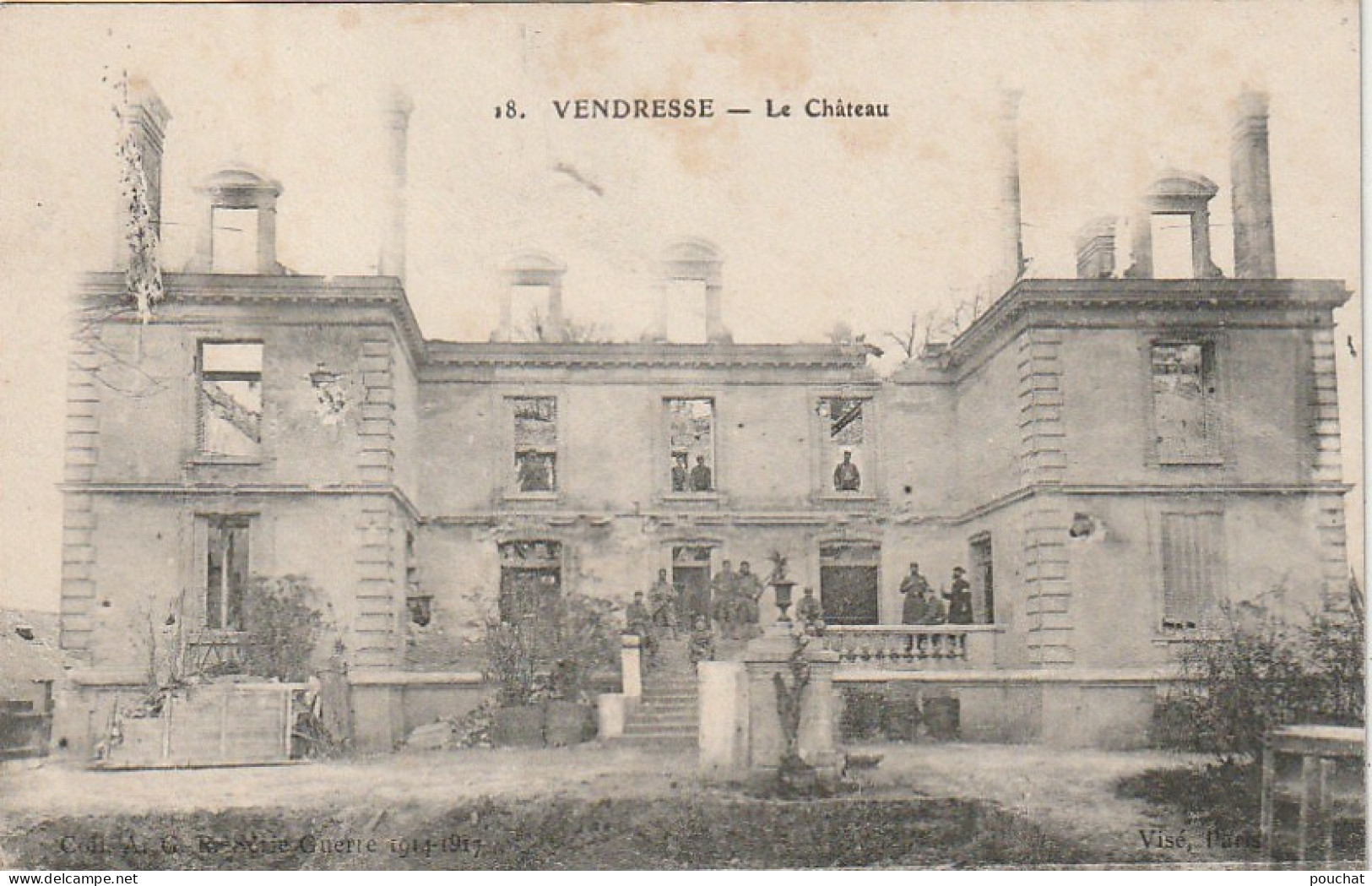 AA+ -(08) VENDRESSE - LE CHATEAU - ANIMATION - MILITAIRES - Other & Unclassified