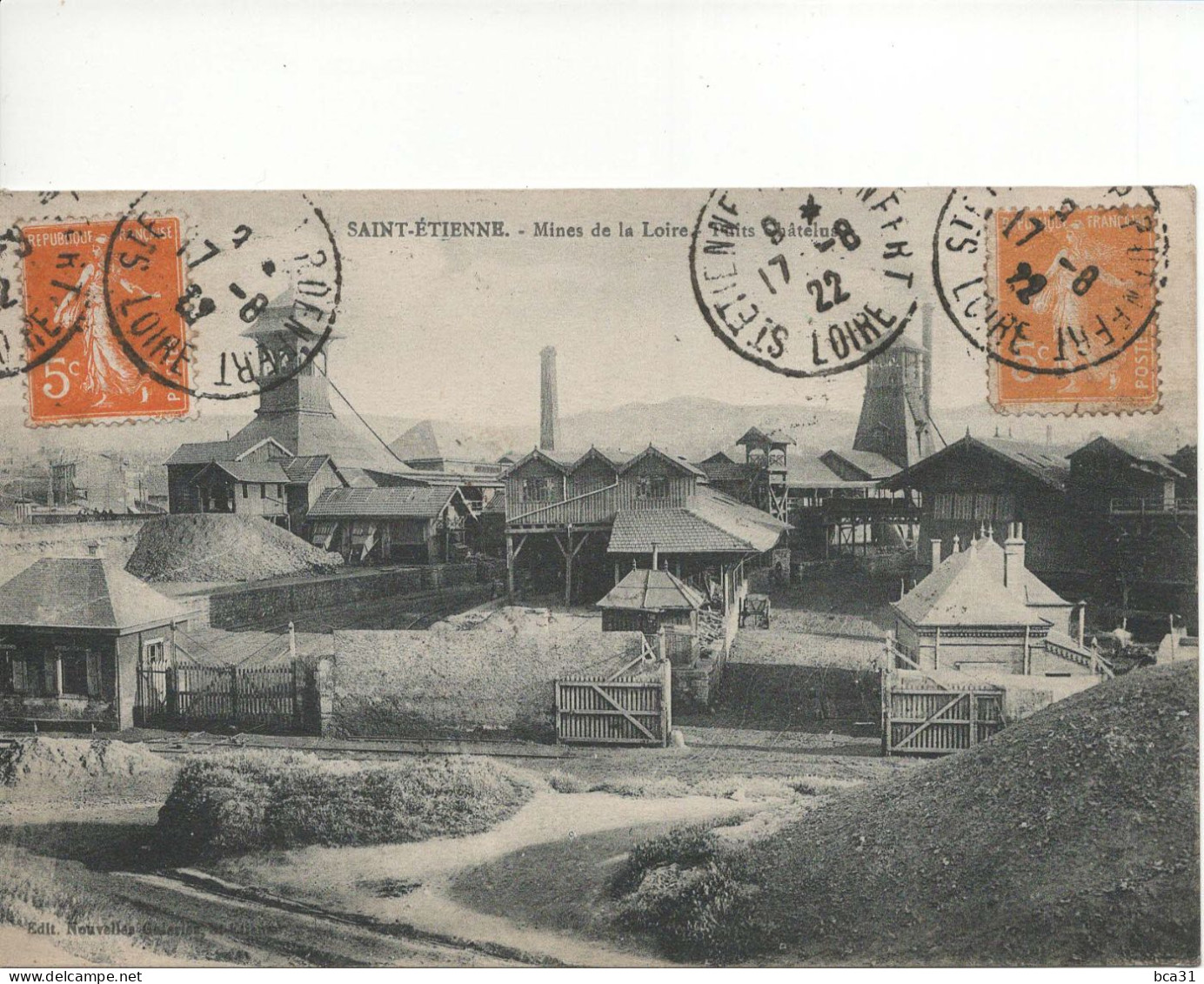 Lot De 14 Cartes Postales : Thème: La Mine En FRANCE - Mines
