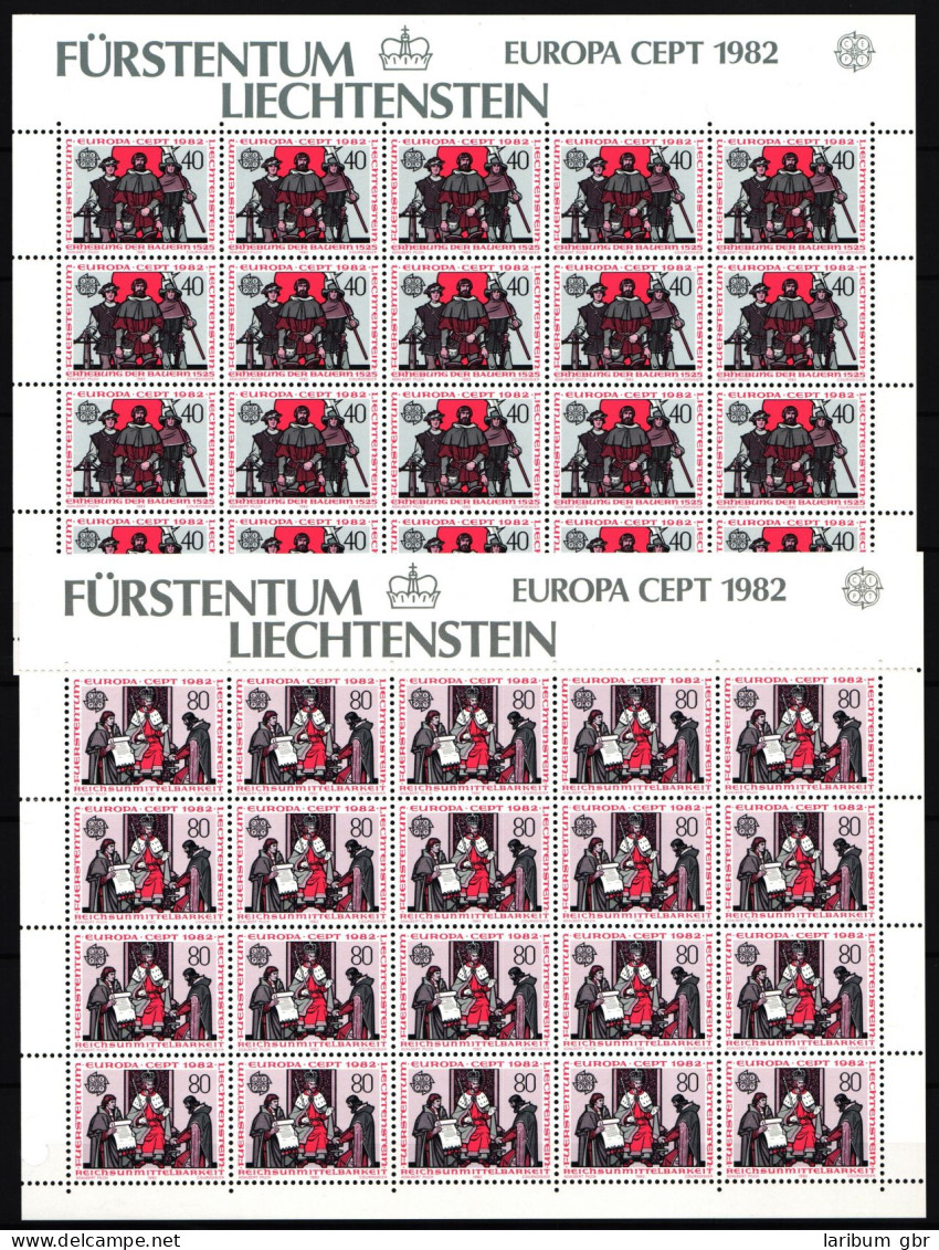 Liechtenstein 791-792 Postfrisch Als Kleinbögen, Cept #JV023 - Other & Unclassified