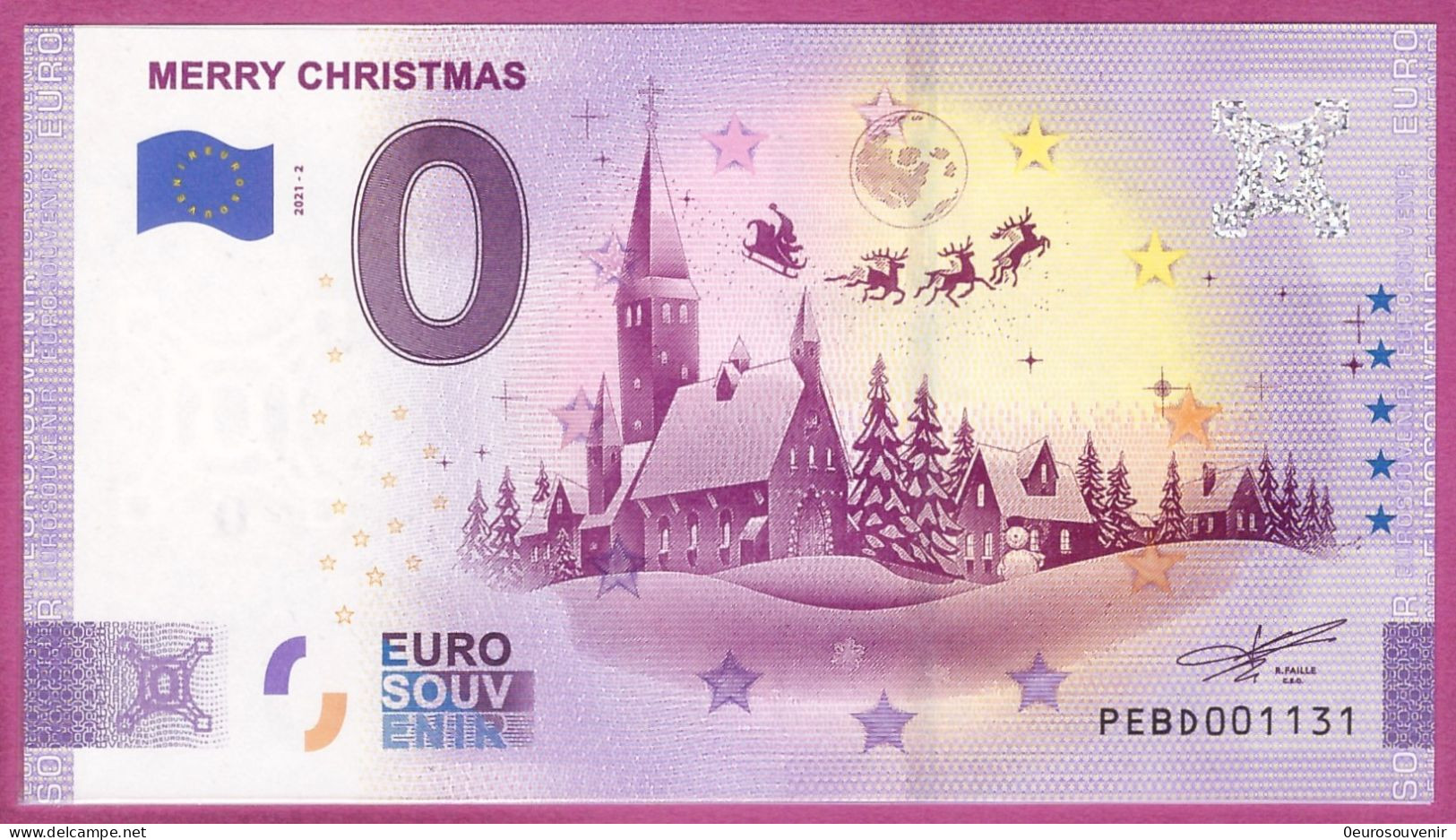 0-Euro PEBD 2021-2 MERRY CHRISTMAS - Privatentwürfe