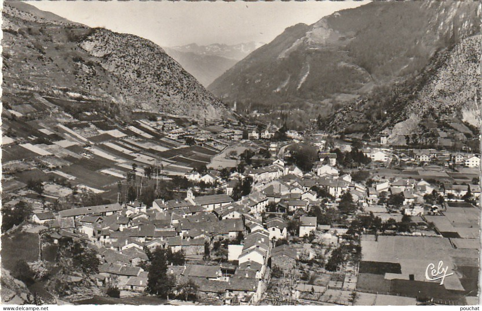 AA+ -(09) AUZAT - VUE GENERALE - AU FOND , VICDESSOS ET LA VALLEE DE TARASCON - Otros & Sin Clasificación